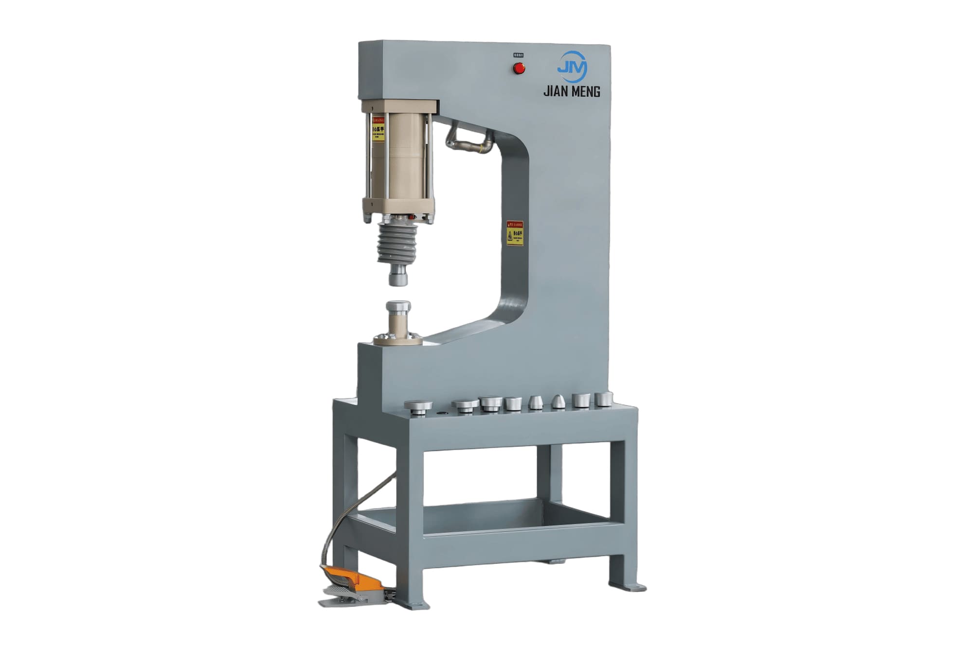 Pneumatisch metaalvormende machine